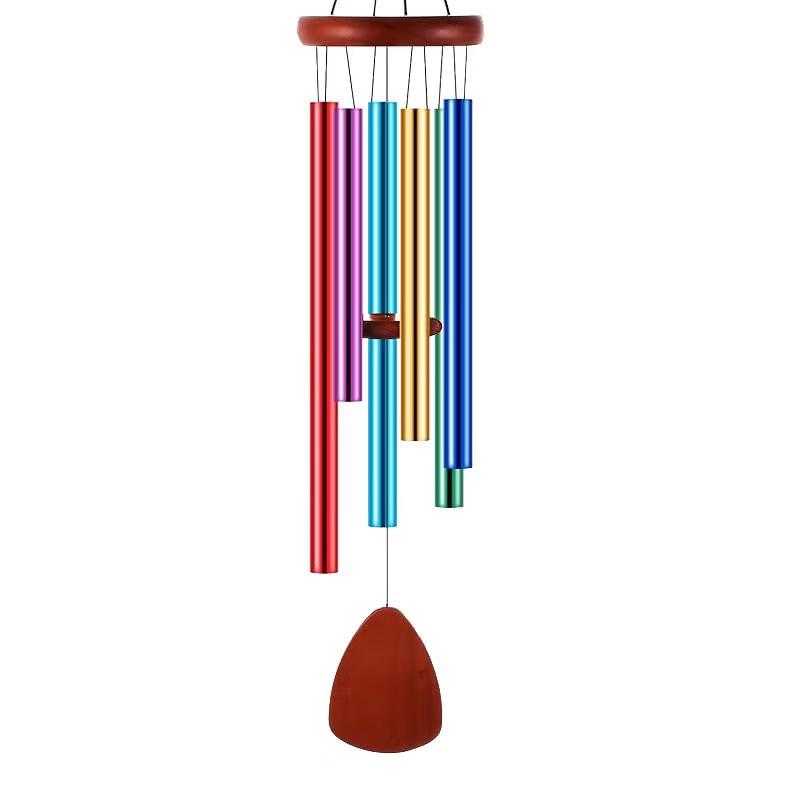 37in Classic Metal Wind Chime - Memorial & Outdoor Decoration Gift