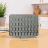 1Pcs Silicone Dish Drying Mat Pots Dish Drain Mat For Kitchen Tableware Non-slip Mats Anti-scald Coaster Kitchen Utensils