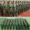 Military training uniform set - camouflage uniform for men and women, summer light grass green, navy blue style clothing