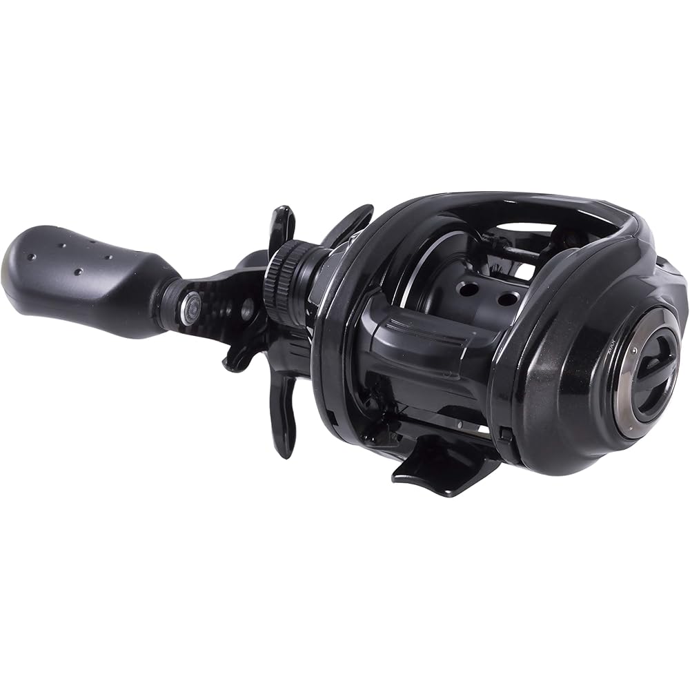 AbuGarcia Roxani7-L Left Hand High Gear Baitcasting Reel Carbon Handle Saltwater Compatible