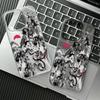Elegante Inkt Draak Telefoonhoesje Helder Mat voor iPhone 17 16 15 14 Plus 13 12 11 Pro Max X XS Beschermende Krasbestendige Hoes