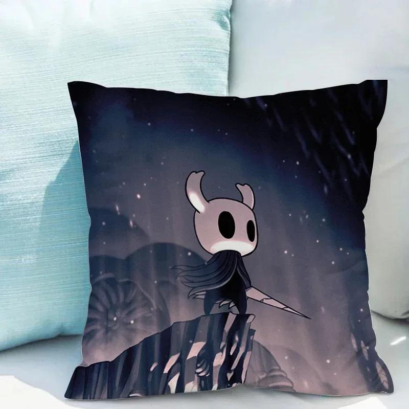 Decorative Pillowcase X Hollow Knight Cushions Home Decor Double-sided Printing Pillow Cases Cushion Cover X Short Plush