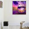 Diamond Embroidery Cup Mosaic Art Sunset Diamond Painting Landscape Picture Rhinestones Cross Stitch Home Decoration