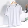 Herren Sommer Lässig Locker Kurzarm T-Shirt Atmungsaktives T-Shirt