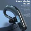 Bone Conduction Earphones, Earphone-Type Bone Conduction Sound Amplifier with Volume Control, 360-Degree Sound Collection, Open-Ear Hanging Design,