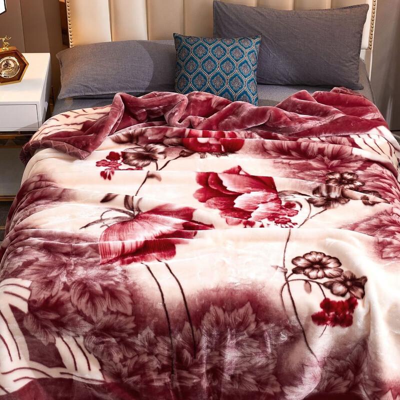 

OEING Raschel Double-Layer Thick Blanket 200x230cm