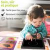 ACROPAQ Magic Drawing Tablet for Kids 12 Inches - Black LCD Screen - Kids Graphic Tablet - CR2025 Battery Included