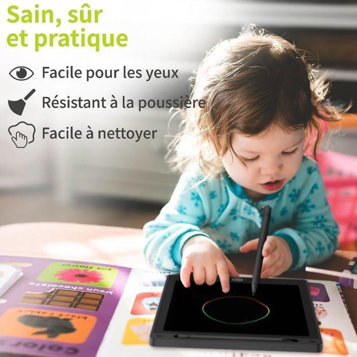 ACROPAQ Magic Drawing Tablet for Kids 12 Inches - Black LCD Screen - Kids Graphic Tablet - CR2025 Battery Included