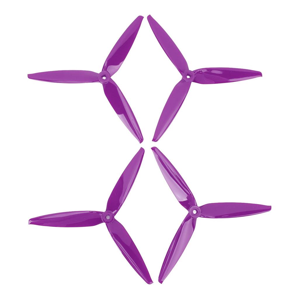 10 Pairs 7040 3 Blade Propeller Durable Polycarbonate Lightweight Replacement Tri Blade Propeller for 7inch 8inch FPV