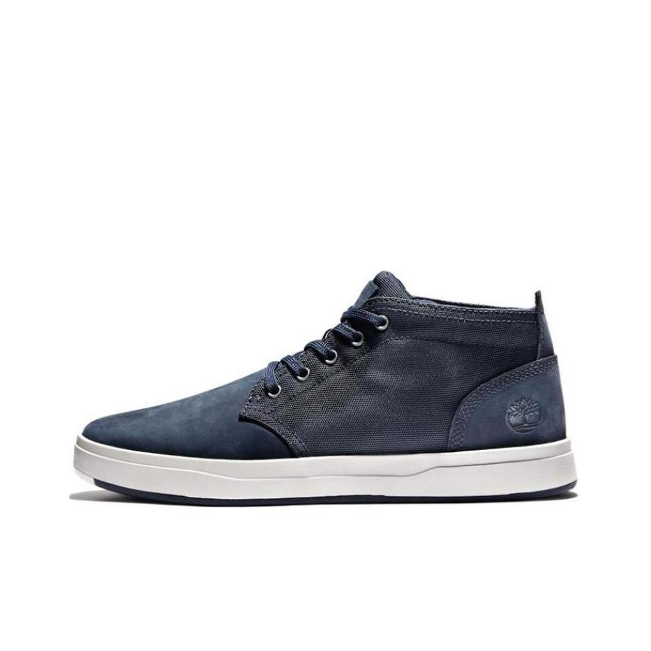 Timberland Men s Davis Square Mid-Cut Casual Shoe Black A1OI5001 41