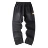 New Spring Style High Street Straight Wide-leg Jeans American Casual Long Pants for Boys