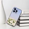 Daisy Phone Case For IPhone 16,15,14,13,12,11,XS,XR,X,8,7,Pro,Max,Plus,mini Silicone Black Cover