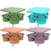 Cylinder Ice Cube Maker with Lid Ice Making Tray Silicone Circle Ice Maker for Cup 14oz 20oz 30oz 40oz