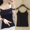 Sling Vest Women's Underwear Internet Celebrity Large Size Outside Wear Versatile Inside - Piece Student Thin Belt Bottoming Shirt