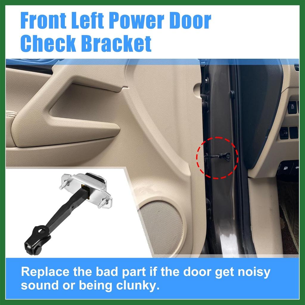 Motoforti Vordere Linke Türscharnier Türfangband Passend für Kia Optima 2011-2016 Nr. 793802T000/79380-2T000 - 1 Stück Langlebig