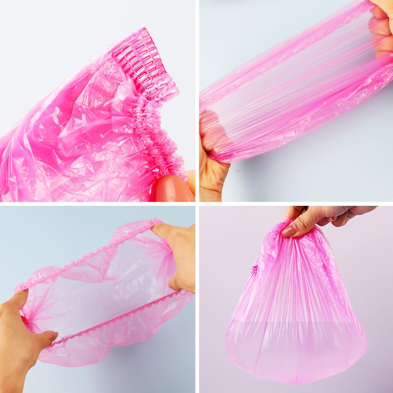 Extra Large Disposable Waterproof PE Hair Caps for Women - Thick Shower & Hair Treatment Cover