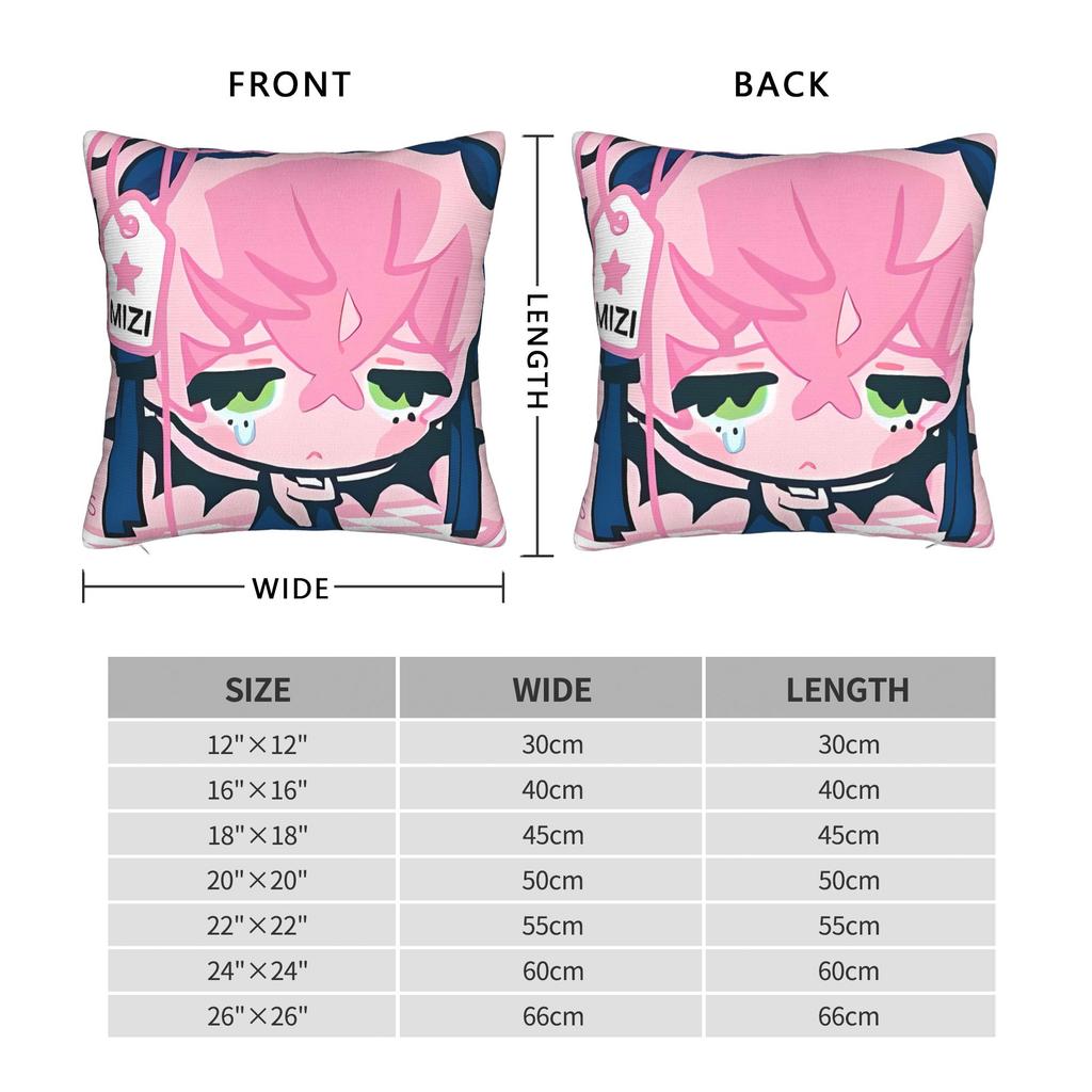 Alien Stage Mizi Till Ivan Pillow Case  Print Pillow Cover For Sofa Car Home Decor Retro Trendy Cushion Cover