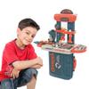 Plastic Dressing Playset 3 In 1 Kids Makeup Dressing Table Toy Set for Over 3 Years Old