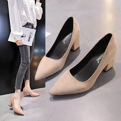 Fashion Women Shoes Cute Pointed Toe High Quality 2024 Spring & Summer Office High Heel Shoes Lady Casual Sweet Comfort Party Pumps