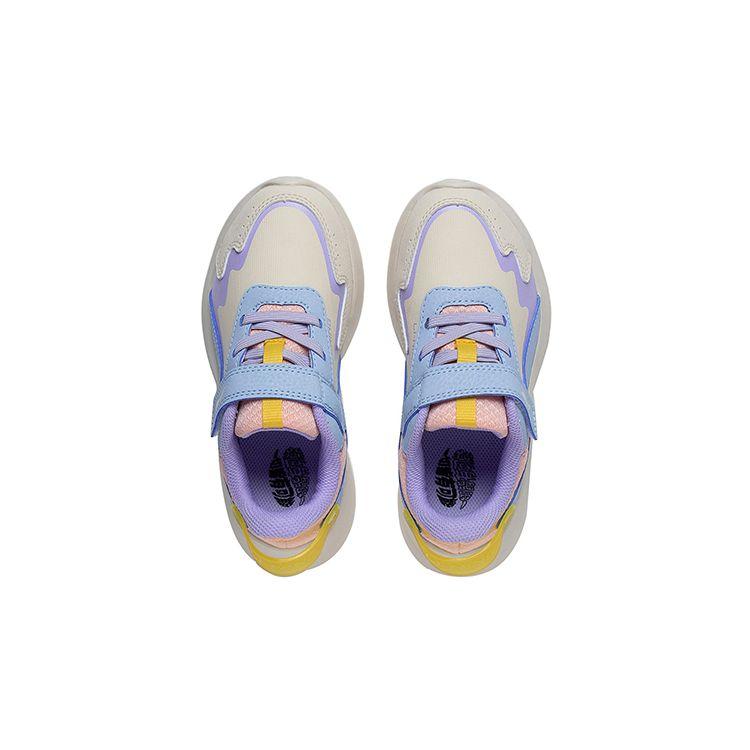 Li Ning Kids Sports Lifestyle Series Lingyue 2.0 Comfortable Classic Versatile Kids Casual Shoes Kids Casual Shoes Gray Blue YKNS114-12