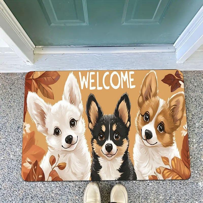 

Galaxy Cat Print Doormat Non-Slip Cute Pet Floor Mat for Entryway Soft Bathroom Rug Decorative Carpet for Cat Lovers 40x60cm