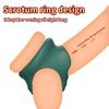 Penis Ring Reusable Male Chasity Cage Scrotum Stretcher Delayed Ejaculation Silicone Cock Ring Penis Enlargement