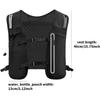Running Vest Water Vest 4L Lightweight Adjustable Chest Straps Reflective Water Bladder Bag For Men Outdoor Activities Cycling