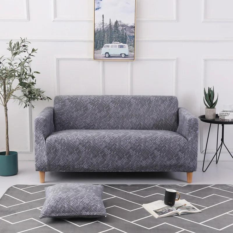 Universal All-inclusive Stretch Sofa Cover Combination Chaise Longue Three-seat Non-slip Sofa Cover Sofa Cover