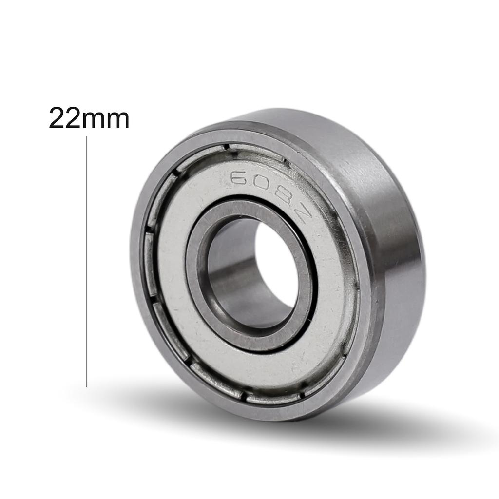 10/5 Stück 608ZZ 608RS Lager für Elektroroller Skateboard Rad Hohe Geschwindigkeit Geringe Geräuschentwicklung Metall Doppelt Abgeschirmte Kugellager