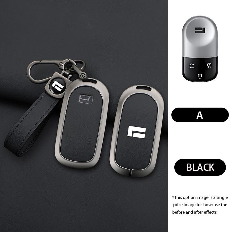 3 Buttons Car Key Case Cover Protective Shell Fob For  Geely Rox 01 For Baic Polestone 01 Jishi 01 Car Interior Accessories