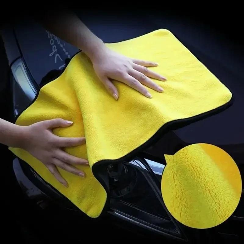 Car Microfiber Towel Cleaning Detailing Cloth Auto Care Drying Towels Care Cleaning Polishing Cloths Car Wash Super Absorbent