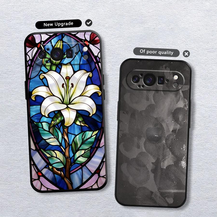 Case for Google Pixel 10A 6a 9a 7a 8a 6 7 8 Pro 10 9 Pro XL Funda Phone Cover Colorful Window Flowers