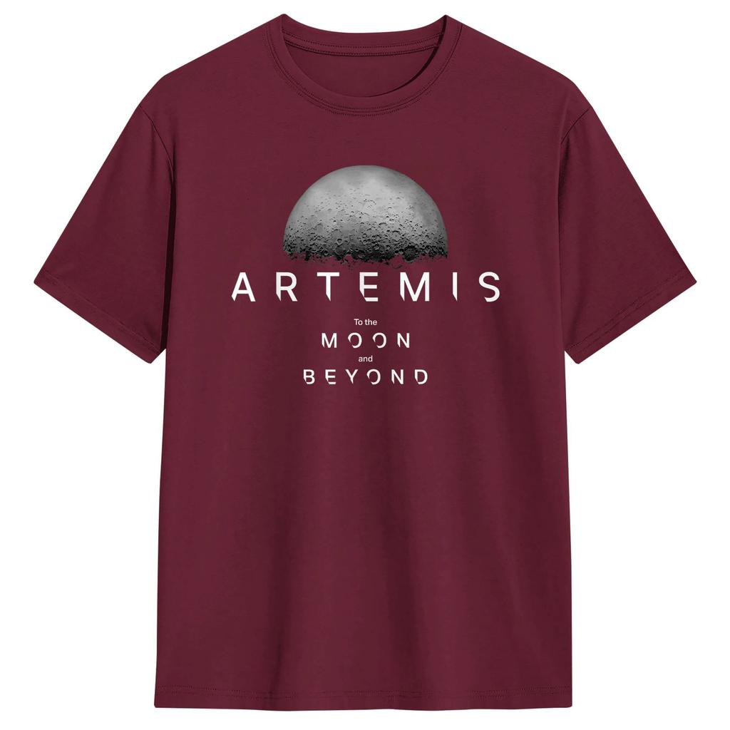 Artemis 1 Launch Mission To The Moon And Beyond Tshirts Hip Hop Summer Tees Streetwear Pure Cotton Tops Plus Size 5xl