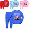 Kpop Demon Hunters Children Short Sleeve Shorts Pajama Set For Sleepwear And Family Comfort