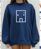 Trendy Loose-Fit High Neck Hoodie for Women - Spring/Autumn