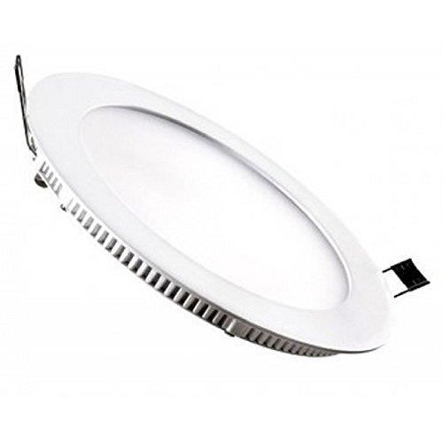 SILVER SANZ Panneau LED à encastrer Downlight plat 18 W 4000 K 1450 lm blanc - 471840