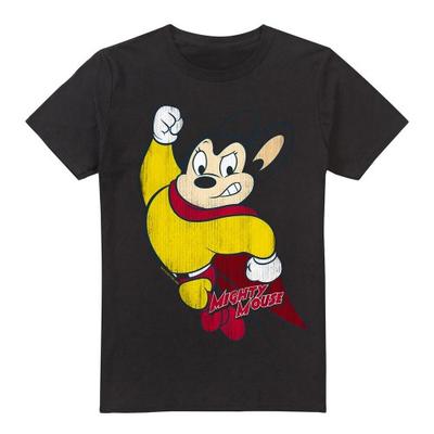 Mighty Mouse Mens Classic Hero T-Shirt