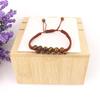 Bohemian Handwoven Double Row Crystal Stone Bracelet B102