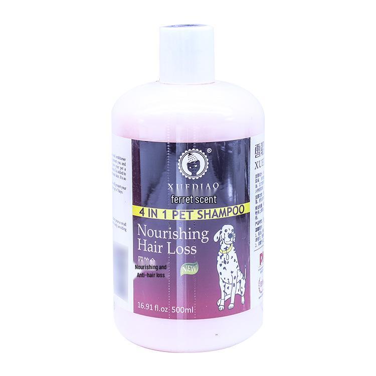 Ferret Four-in-One Shower Gel & Pet Shampoo, 500ml - Long-Lasting Fragrance, Nourishing & Smoothing for Dogs & Cats