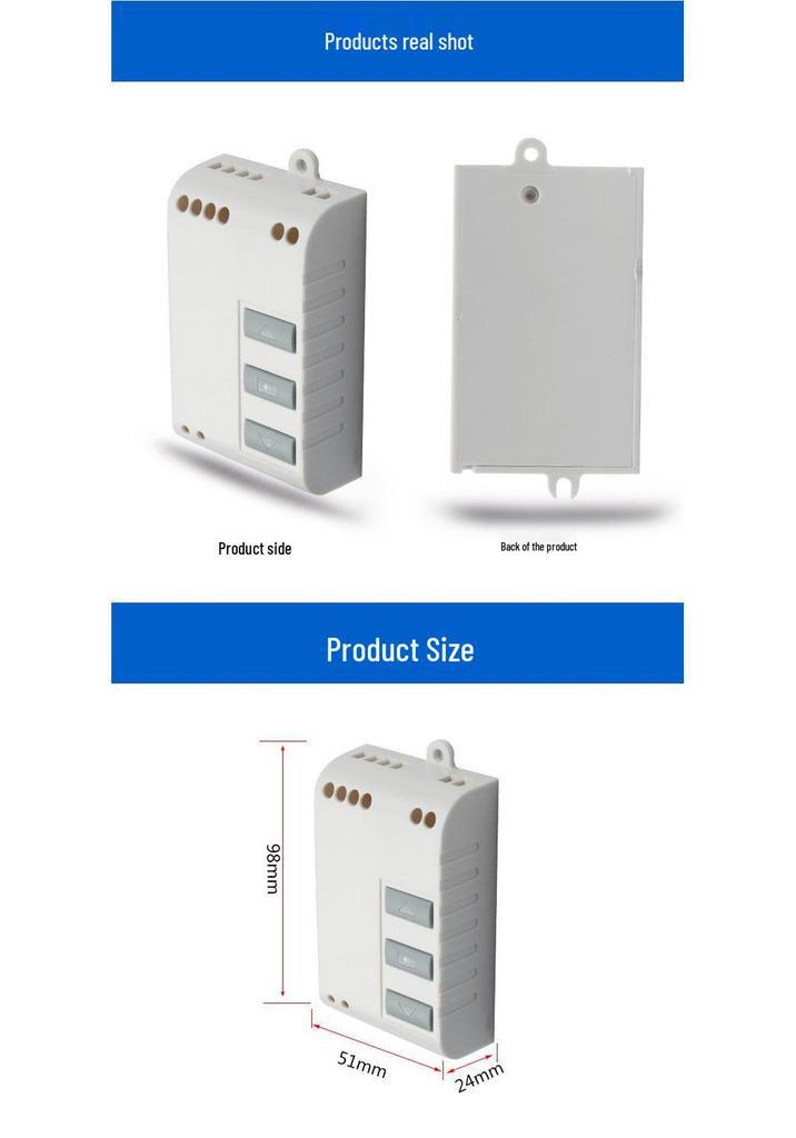 KZ04 ZIGBEE Smart Home Devices - Button and No-Button Options