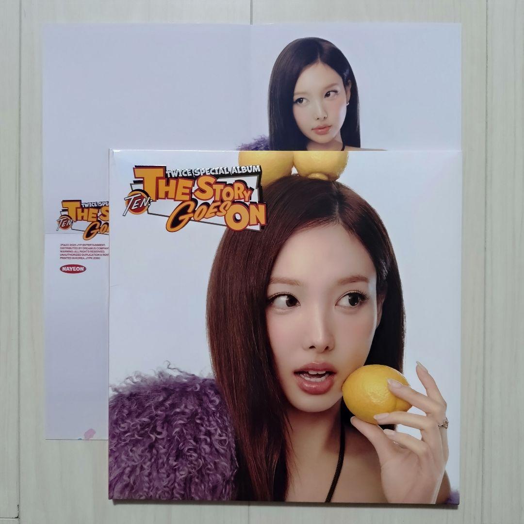 

[USED] TWICE THE STORY GOES ON CAST Nayeon x 1