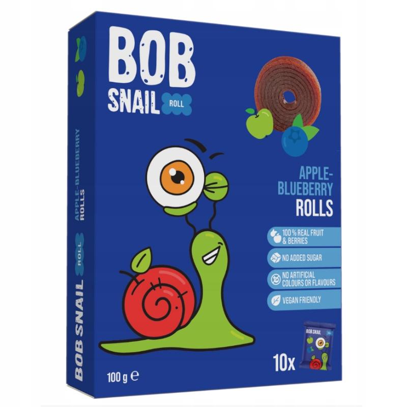 BOB SNAIL Apfel-Blaubeer Snack 100 g