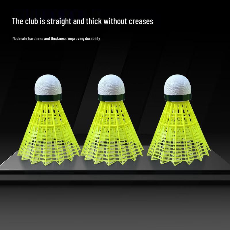XiaoHeng Durable Plastic Badminton Shuttlecocks
