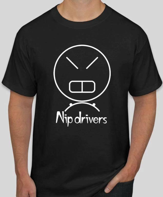Nip Drivers T shirt Tee Rock Underground Music Punk Medal S
