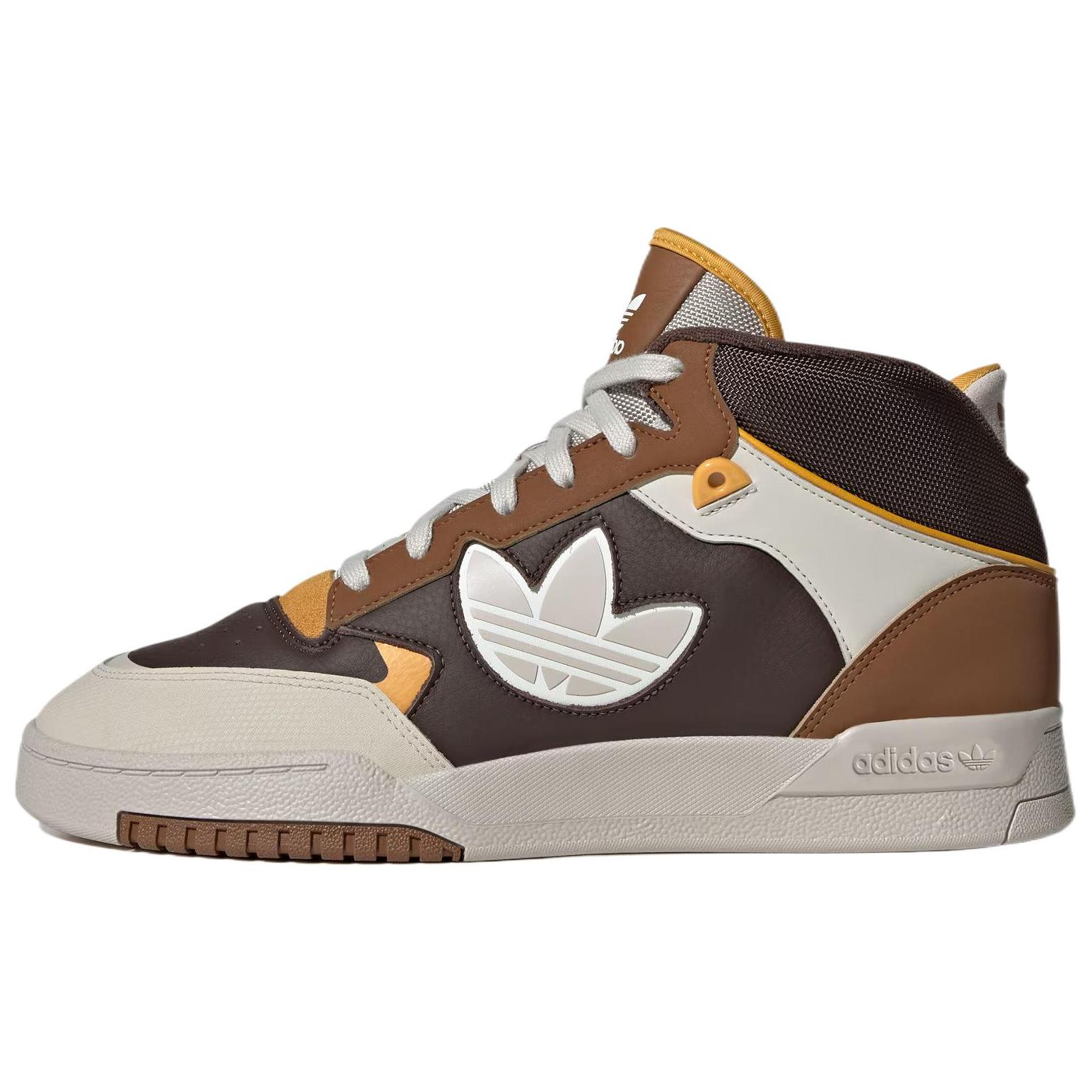 

Adidas Originals Drop Step XL 2.0 Comfortable Versatile Durable Lightweight High-Top Skate Shoes Unisex Skate Shoes Brown JP9984 38