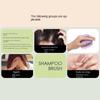 Body Brush Shampoo Brush Hair Care Tool Head Washing Brush Hair Washing Comb  Women/Girls