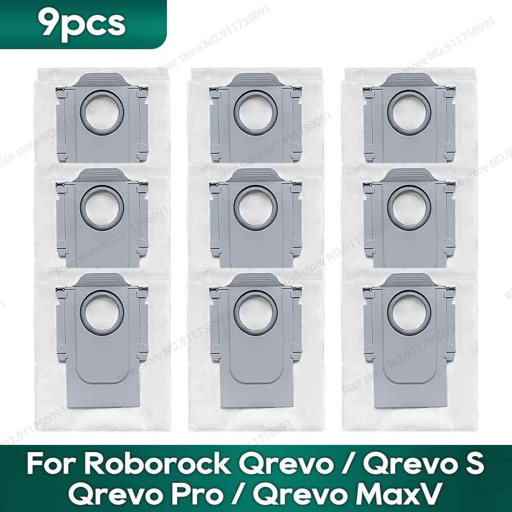 Compatible for Roborock S8 MaxV Ultra, P10 A7400RR, Q Revo, Qrevo Pro / S /  MaxV / Plus / Curv, Qrevo Master, P10 Pro Dust Bag