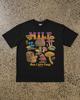 Summer Trendy Street Short Sleeved T-Shirt Cute Cartoon Printed  Pattern Fun Versatile Casual Basic Top Clothing Loose T-Shirt