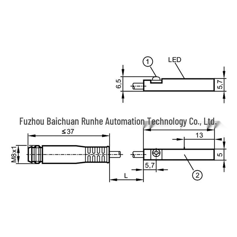 MR0129/MR0120 IFM Sensor Reed Switch Cylinder - New Original, In Stock
