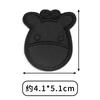 2Pcs Black Down Jacket Cotton-padded Clothes Non-sew Sticky Patch Clothing Broken Hole Repair Sticker Appliques DIY Cartoon Mark